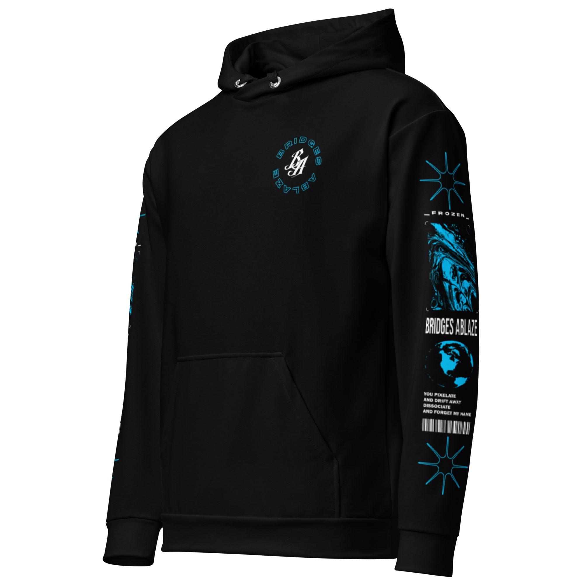 Frozen Unisex Premium Hoodie – Bridges Ablaze